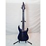 Used Jackson Pro Series Dinky Dk Ht7 Solid Body Electric Guitar baked blue