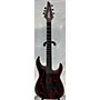 Used Jackson Pro Series Dk Modern Ash Ht6 Solid Body Electric Guitar black and red