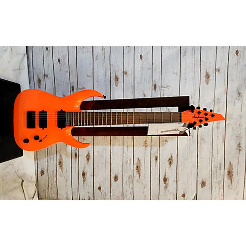 Jackson Pro Series Misha Mansoor Signature Juggernaut HT7FM Solid Body Electric Guitar NEON ORANGE