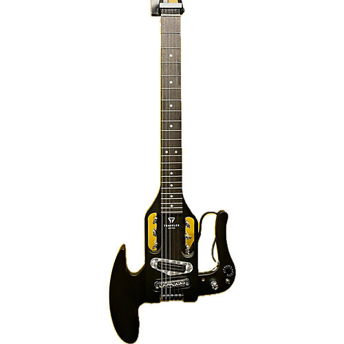 Traveler Guitar Pro Series Mod X Hybrid Acoustic Guitar Black