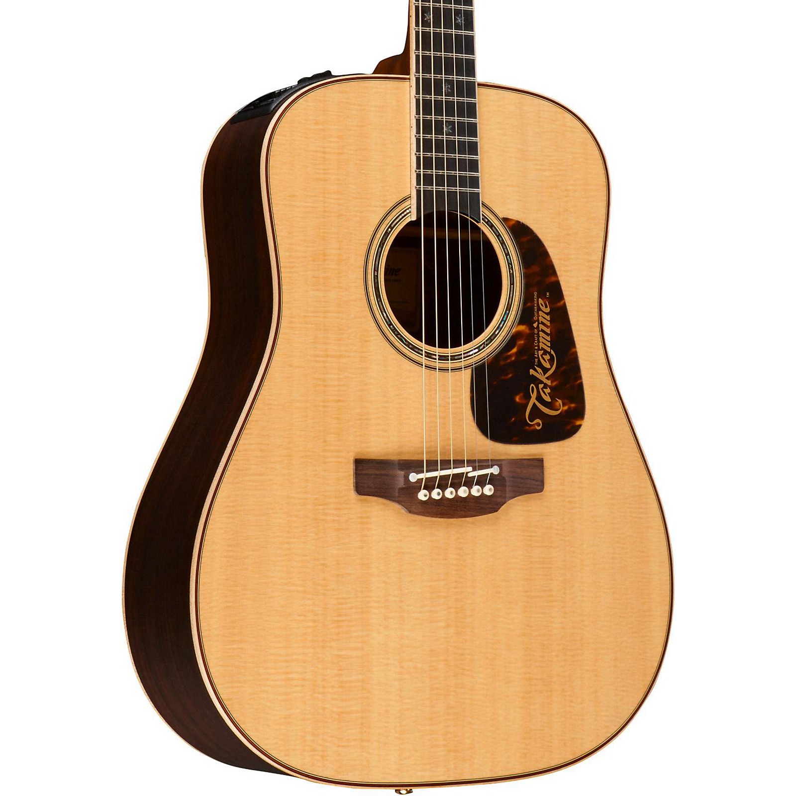 Takamine Pro Series P7D Dreadnought Acoustic-Electric Guitar Natural ...