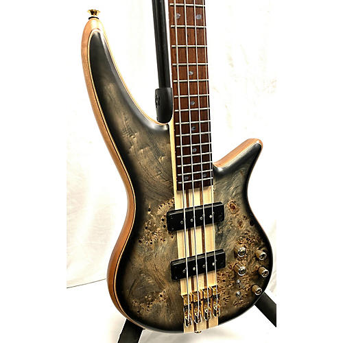 Jackson Pro Series Spectra SBP IV Electric Bass Guitar Black Transparent