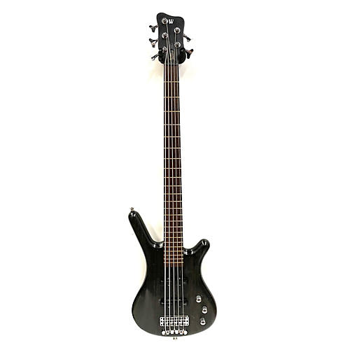 Warwick Pro Series Standard Corvette 5 String Electric Bass Guitar Black