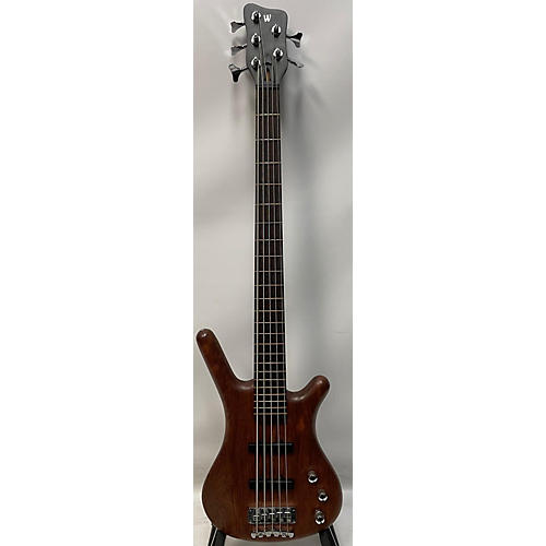 Warwick Pro Series Standard Corvette 5 String Electric Bass Guitar Natural
