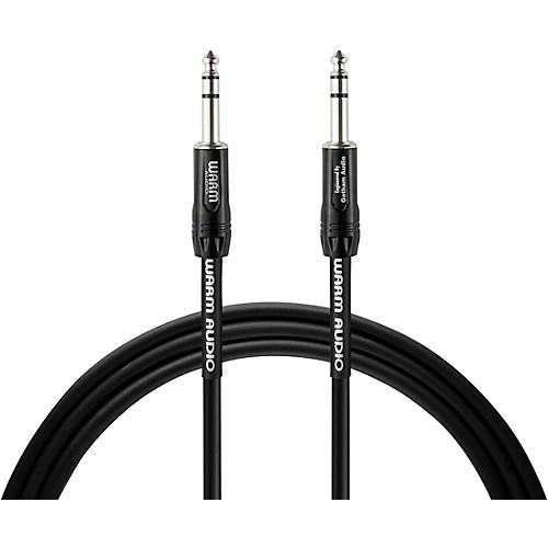 Warm Audio Pro Series TRS to TRS Cable 10 ft. Black