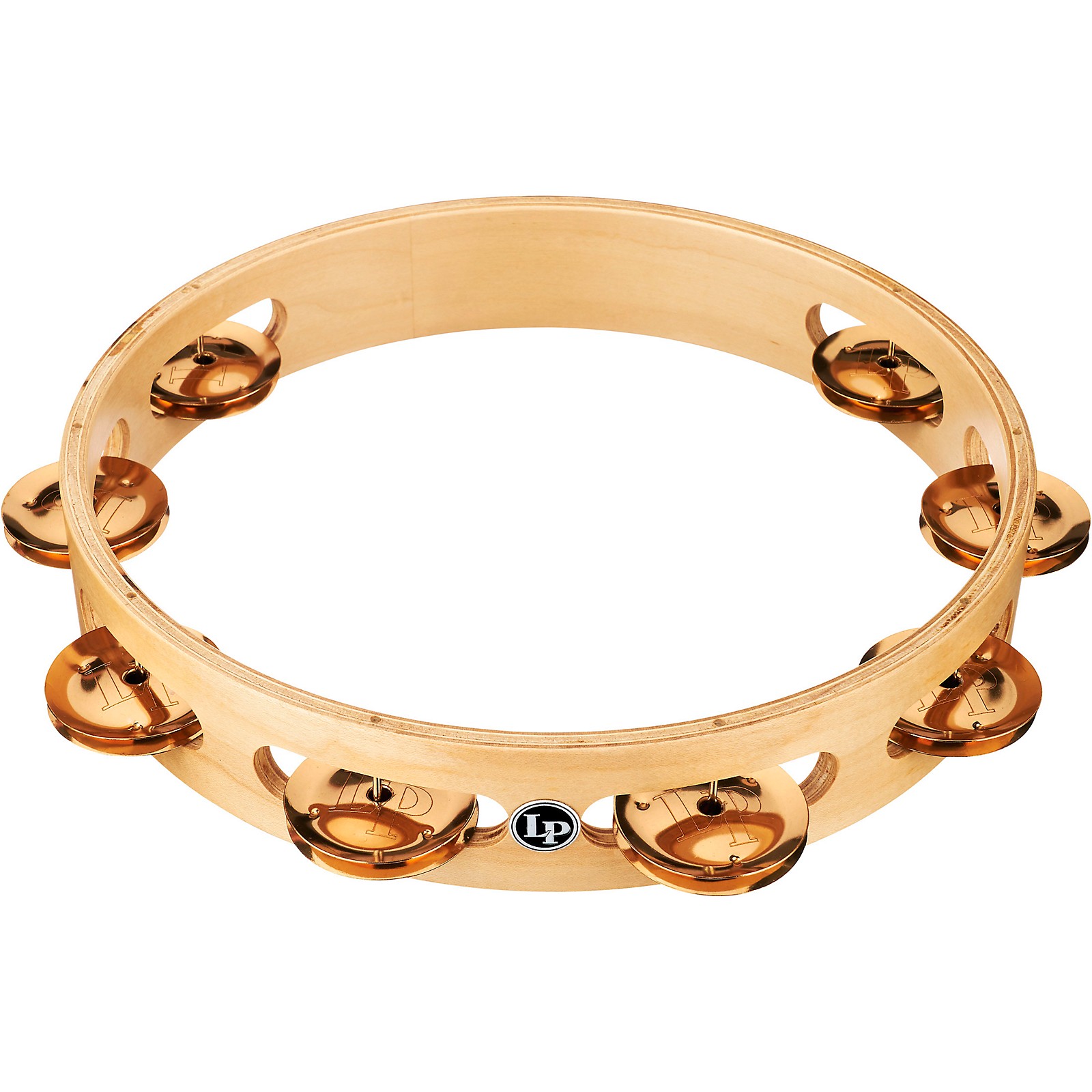 LP Pro Single Row Tambourine 10 in. Bronze Musician's Friend