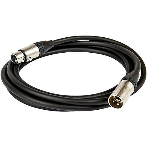 Asterope Pro Stage XLR Microphone Cable Condition 1 - Mint Black 50 ft.