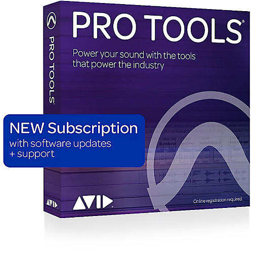 Pro Tools 1-Year Subscription + Update/Support (Boxed)