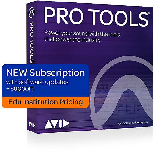 Pro Tools Annual Subscription (1 Year) - Institution