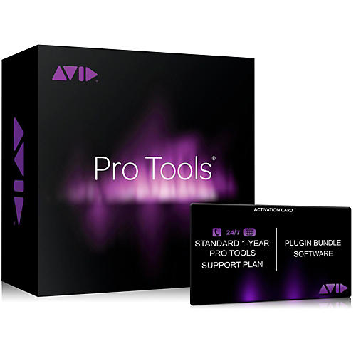 Pro Tools Annual Tech Support & Plugins Plan For Pt 12 Users (Activation Card)