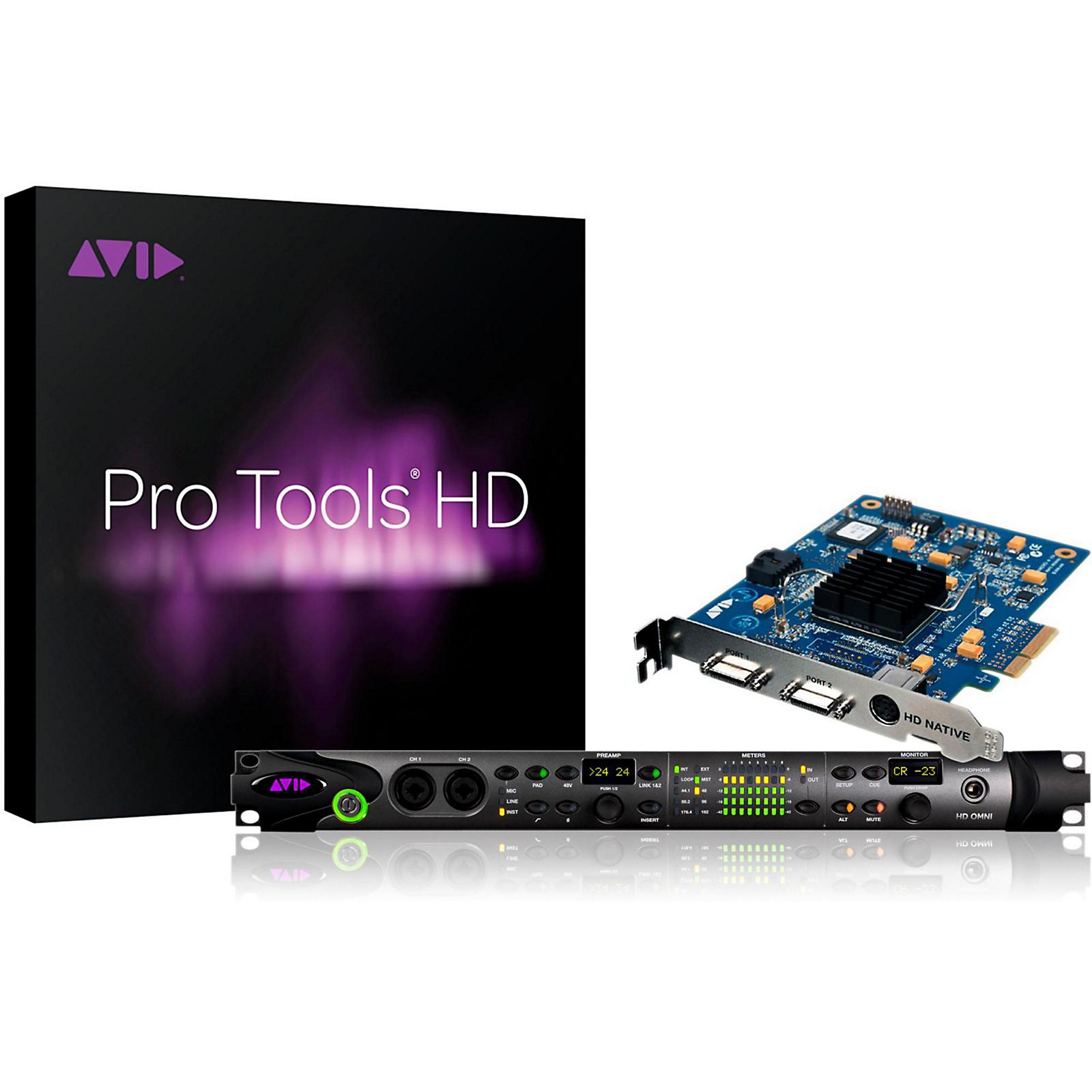 Pro Tools HD Native OMNI System Musician's Friend