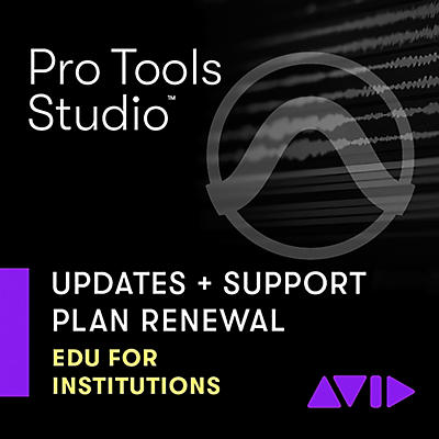Avid Pro Tools | Studio 1-Year Software Updates and Support, Renewal of Academic Perpetual Licenses - One-Time Payment