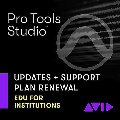 Pro Tools | Studio 1-Year Software Updates and Support, Renewal of Academic Perpetual Licenses - One-Time Payment