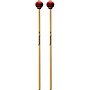 Balter Mallets Pro Vibe Series Rattan Handle Keyboard Mallets 24 Red Cord Soft