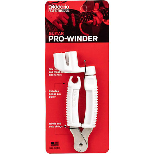 D'Addario Planet Waves Pro-Winder Peg Winder, Clipper and Pin Puller Tool