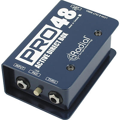 Radial Engineering Pro48 Active 48-Volt Compact Active Direct Box