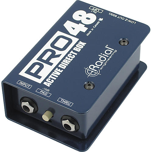Radial Engineering Pro48 Active 48-Volt Compact Active Direct Box
