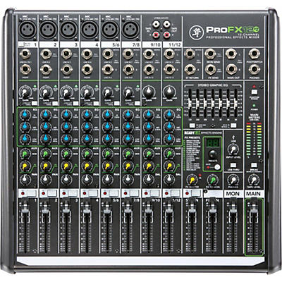Mackie ProFX12v2 12-Channel Professional FX Mixer with USB