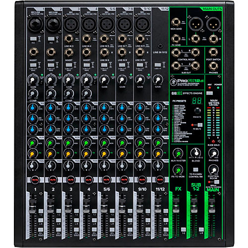 Mackie ProFX12v3 12-Channel Professional Effects Mixer with USB
