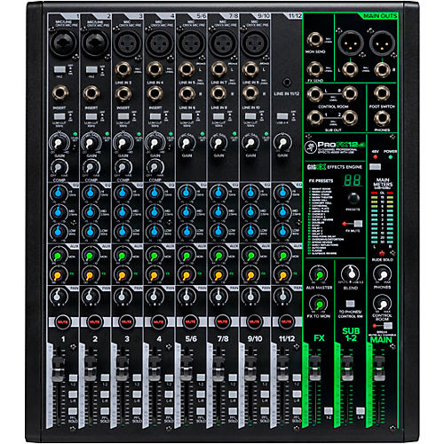 Mackie ProFX12v3 12-Channel Professional Effects Mixer With USB Condition 1 - Mint