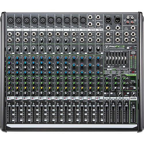 ProFX16v2 16-Channel 4-Bus FX Mixer with USB