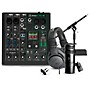 Mackie ProFX6v3+ Content Creator Bundle With AT2040 Microphone and ATH-M20X Headphones
