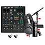 Mackie ProFX6v3+ Content Creator Bundle With AT2040 Microphones & ATH-M20X Headphones