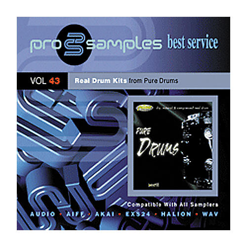 ProSamples Vol 43 Real Drum Kits CD-ROM