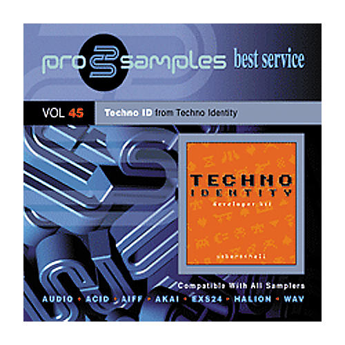 ProSamples Vol. 45 Techno ID CD-ROM