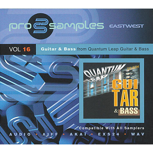 ProSamples Volume 16 Guitar and Bass CD ROM