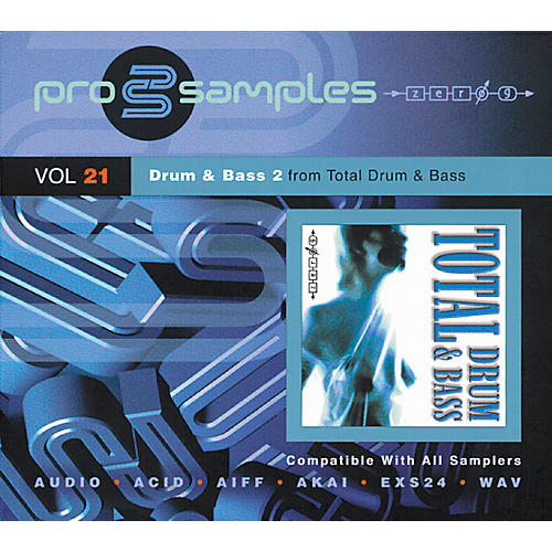 ProSamples Volume 21 Drum and Bass 2 CD-ROM