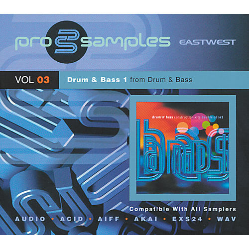 ProSamples Volume 3 Drum and Bass 1 CD-ROM
