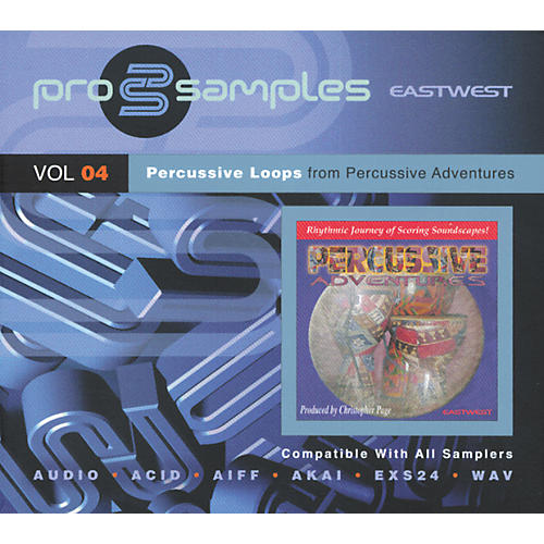 ProSamples Volume 4 Percussive Loops CD ROM