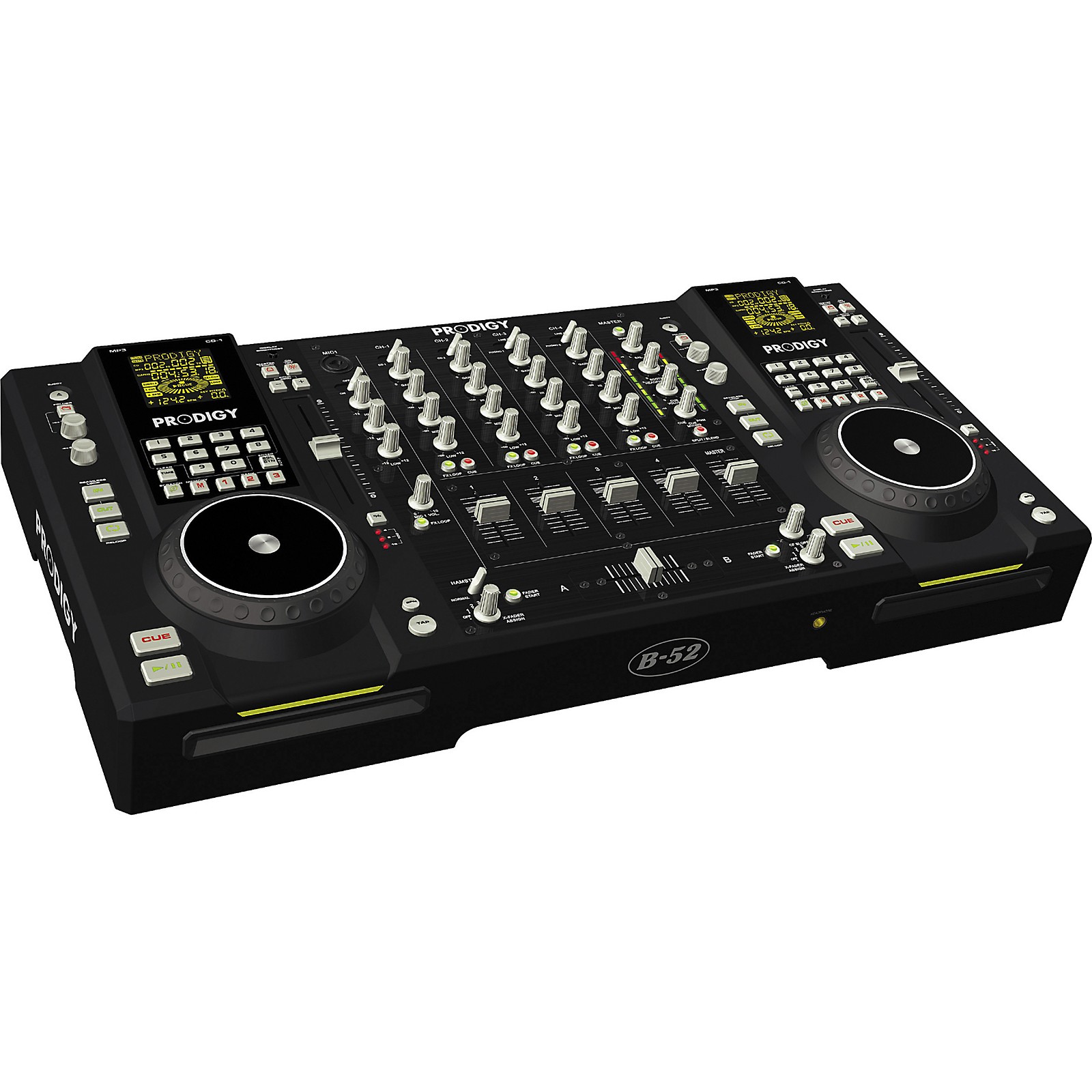 B52 Prodigy Dual CD/MP3 DJ Workstation Musician