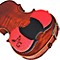 Prodigy Red Violin and Viola Shoulder Rest Red