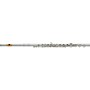 Yamaha Professional 687H Series Flute In-line G Gizmo key, gold-plated lip-plate