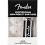 Fender Professional Hi-Fi Ear Plugs - Clear 2 pair