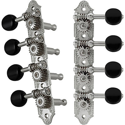 Grover Professional Mandolin A Style 409 Series Black Button Tuning Machines