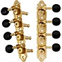 Grover Professional Mandolin A Style 409 Series Black Button Tuning Machines Gold