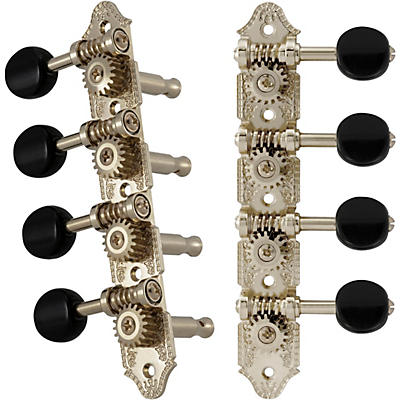 Grover Professional Mandolin A Style 409 Series Black Button Tuning Machines