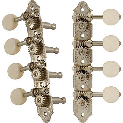 GROVER Professional Mandolin A Style 409 Series White Button Tuning Machines