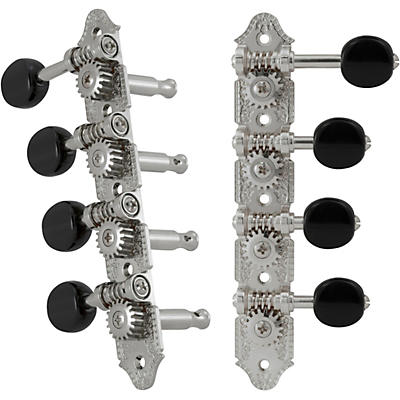 Grover Professional Mandolin F Style 409 Series Black Button Tuning Machines