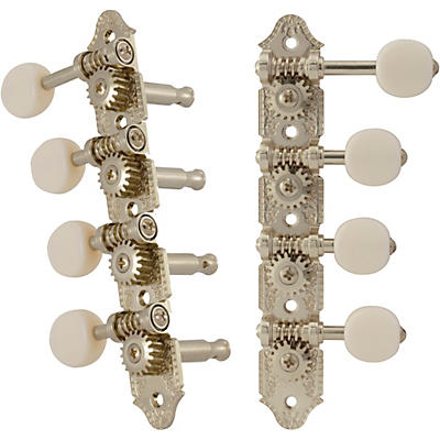 Grover Professional Mandolin F Style 409 Series White Button Tuning Machines