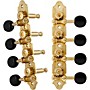 Grover Professional Mandolin Vintage A Style 409 Series Black Button Tuning Machines Gold