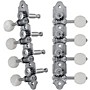 Grover Professional Mandolin Vintage A Style 409 Series Pearloid Button Tuning Machines Chrome