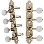 Grover Professional Mandolin Vintage A Style 409 Series Pearloid Button Tuning Machines Nickel