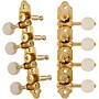 Grover Professional Mandolin Vintage A Style 409 Series White Button Tuning Machines Gold