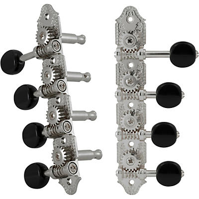 Grover Professional Mandolin Vintage F Style 409 Series Black Button Tuning Machines