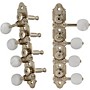 Grover Professional Mandolin Vintage F Style 409 Series Pearloid Button Tuning Machines Nickel