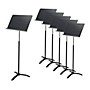 Proline Professional Orchestral Music Stand Black - 6-Pack